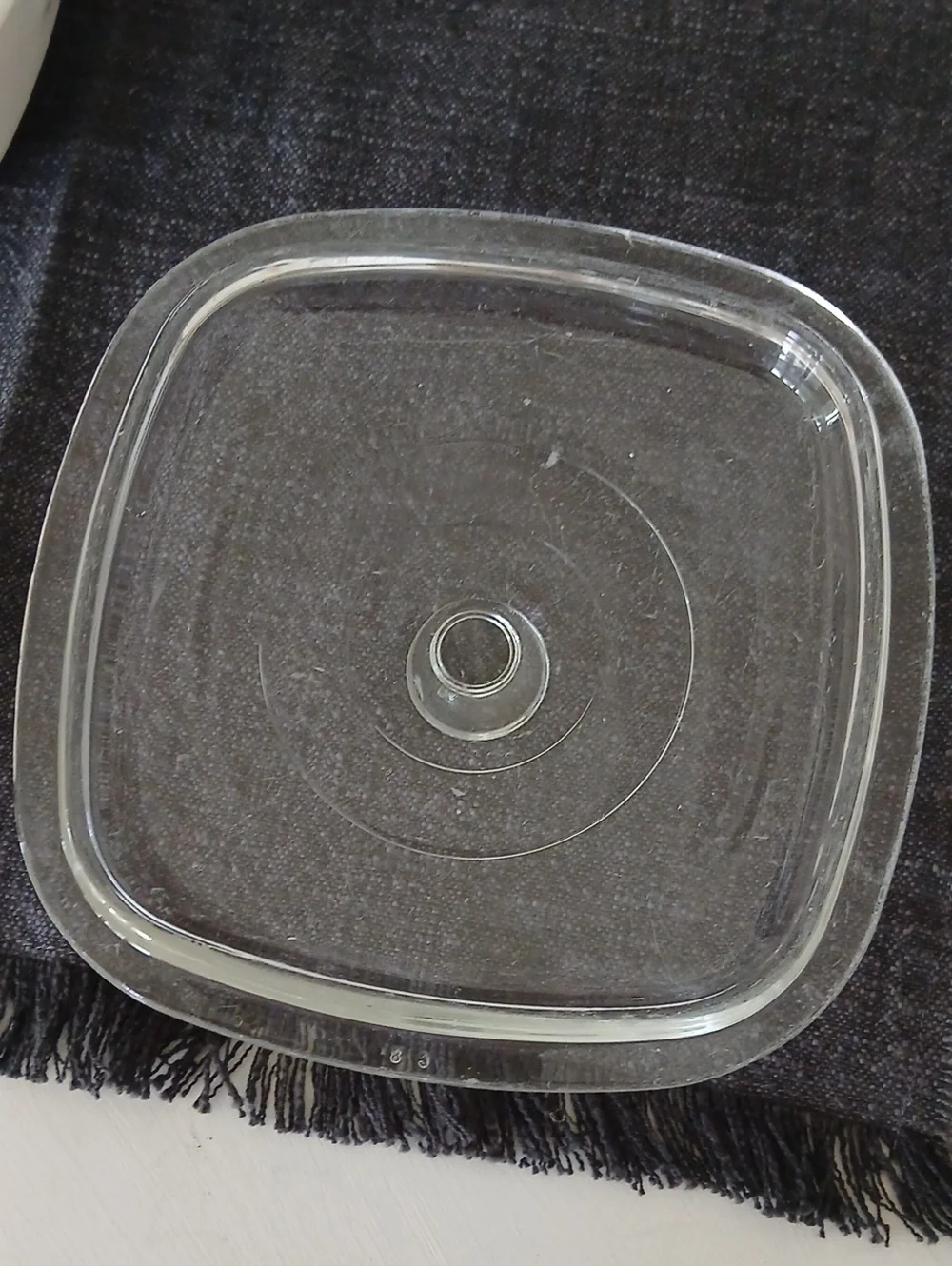 Vintage CorningWare BLUE CORNFLOWER 1 Qt Casserole P-1-B + Glass Lid C8